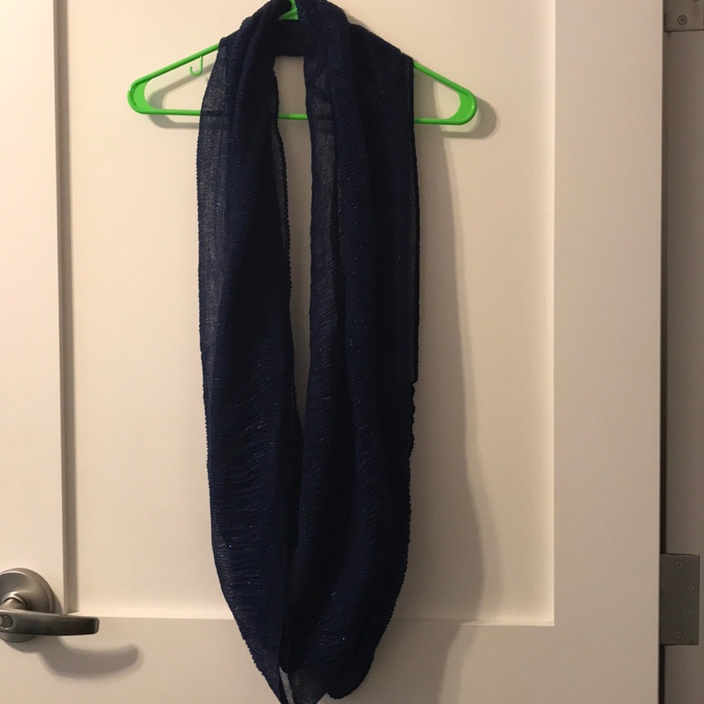 Blue scarf
